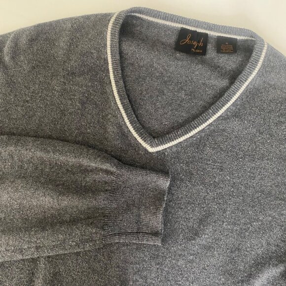 Joseph A. Bank Cashmere‎ Blend Sweater Mens XL Pullover Preppy Career - Picture 4 of 8